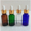 30ml 1oz Clear Amber Cobalt Blue Glass Dropper Bottle for E Liquid